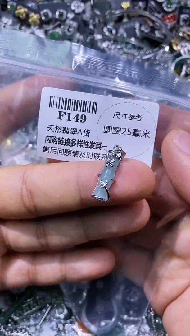 【闪购商品】翡翠颈饰未镶嵌F149吊坠