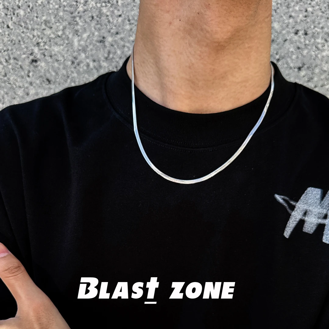 钛钢项链 优质精选金银百搭闪闪蛇骨链配饰简约锁骨链50-55cm调节