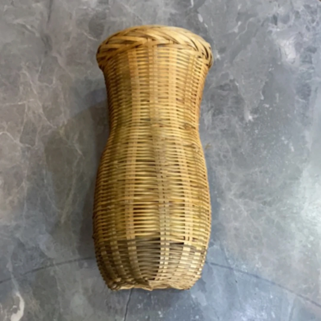 手工竹编复古装饰艺术花瓶