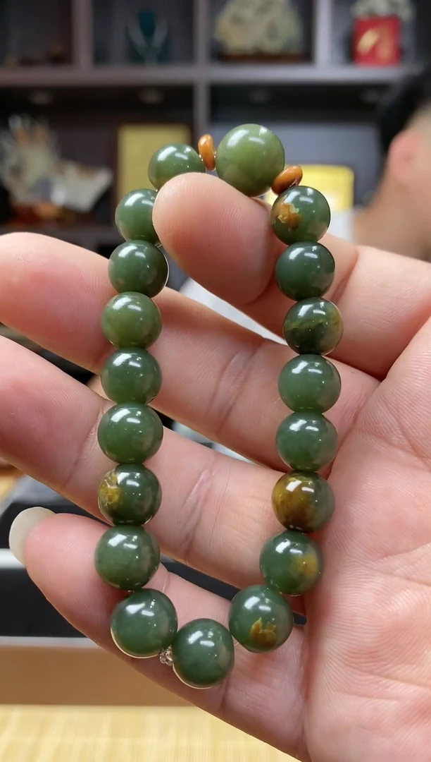 【闪购商品】岫岩河磨玉（透闪石质玉）手串未镶嵌手串