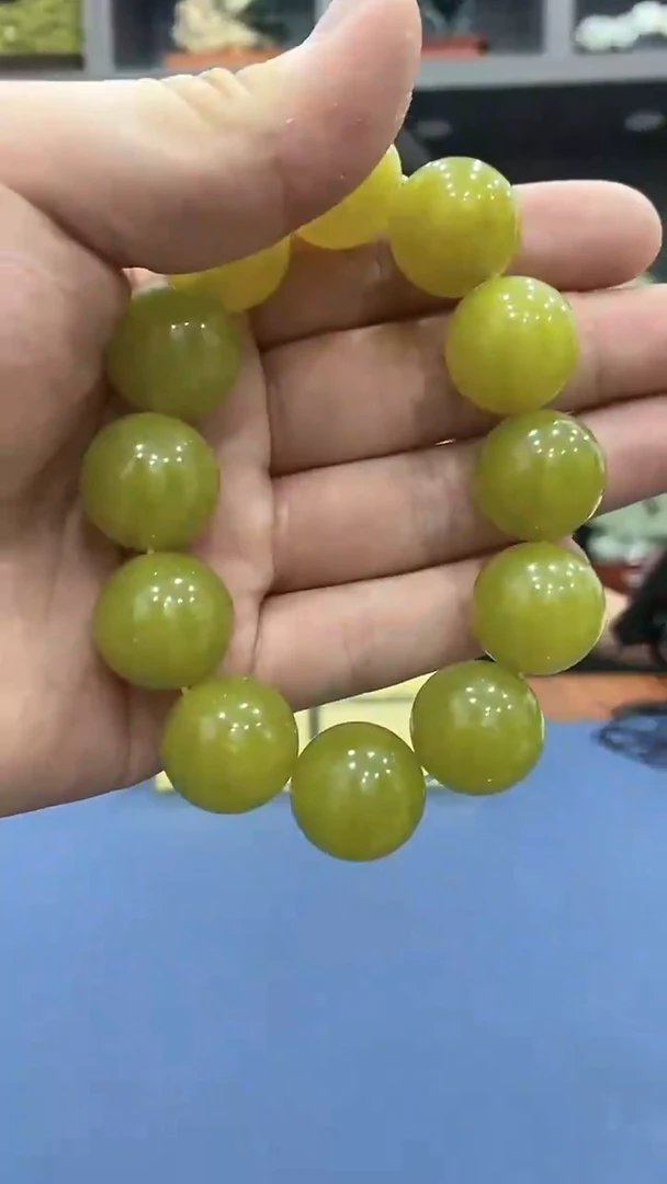 【闪购商品】蛇纹石玉手串未镶嵌手串