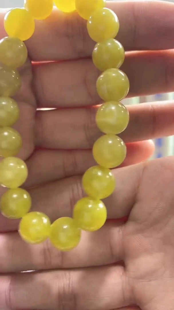 【闪购商品】蛇纹石玉手串未镶嵌手串