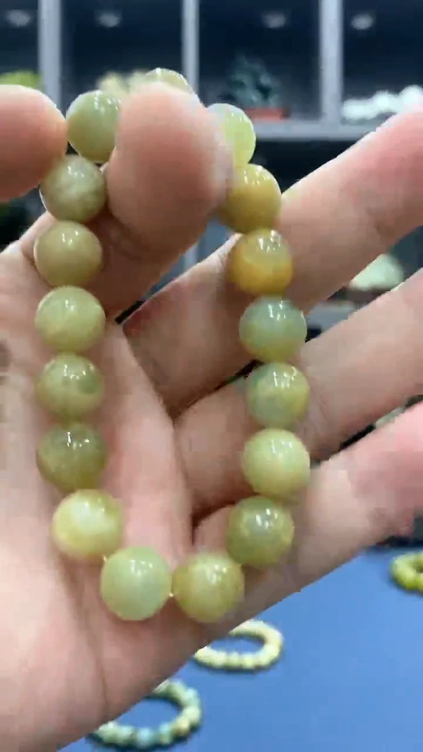 【闪购商品】蛇纹石玉手串未镶嵌手串