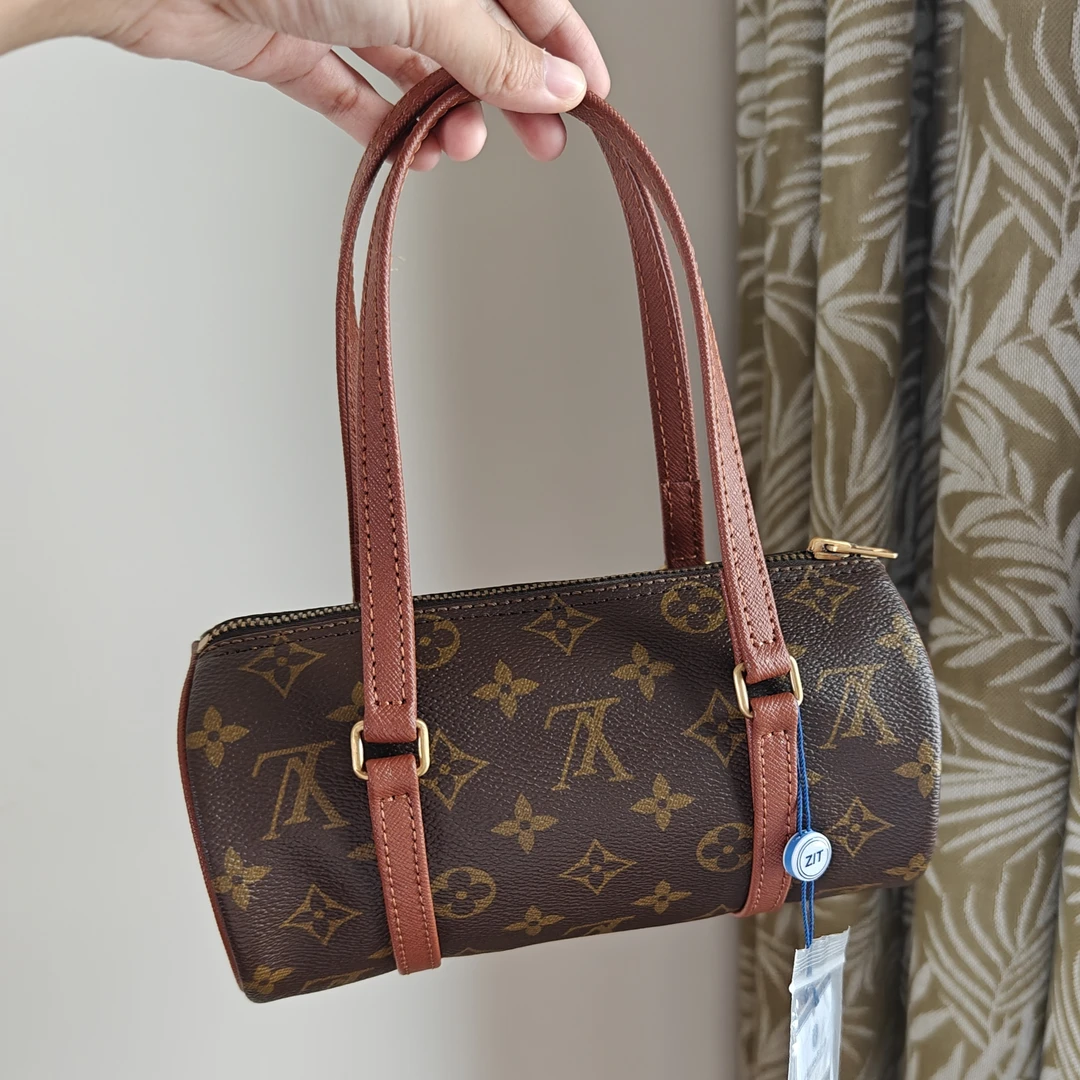 95新 LouisVuitton/路易威登 曲奇奢品 巴比龙22迷你斜挎手提包