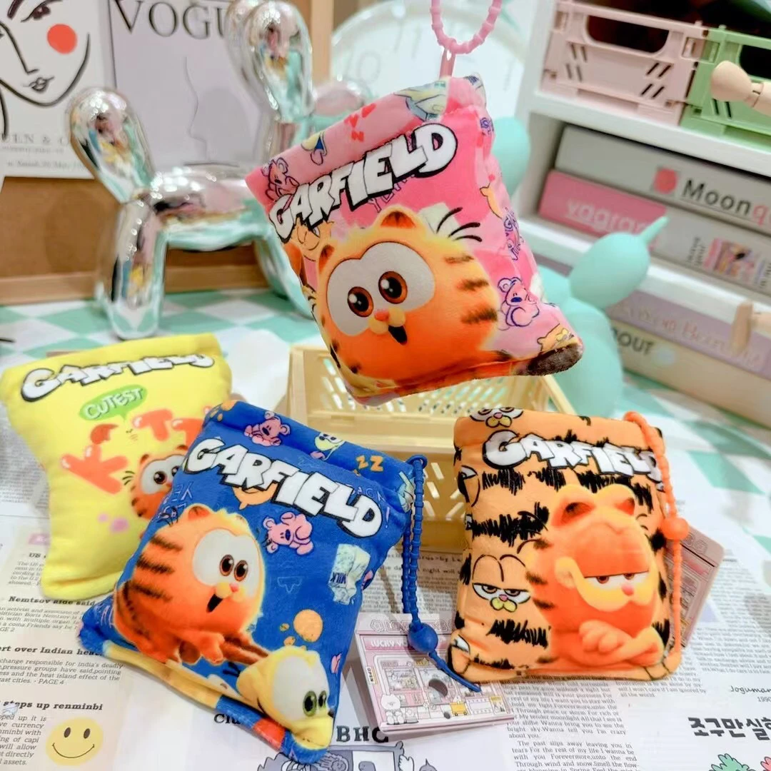 可爱加菲猫布丁挂件