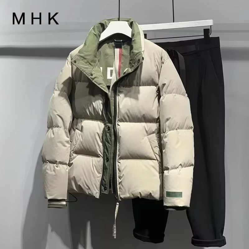 2023新款冬季棉服棉衣男生加厚保暖面包服运动休闲潮牌男帅气外套