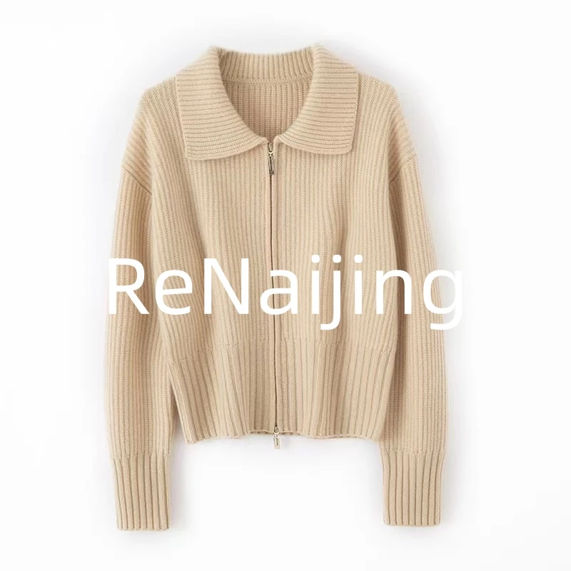 ReNaijing【Lp原版】6股加厚康赛妮纯山羊绒500多克高克重开衫