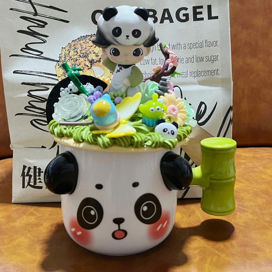 潮玩水杯DIY设计可爱风