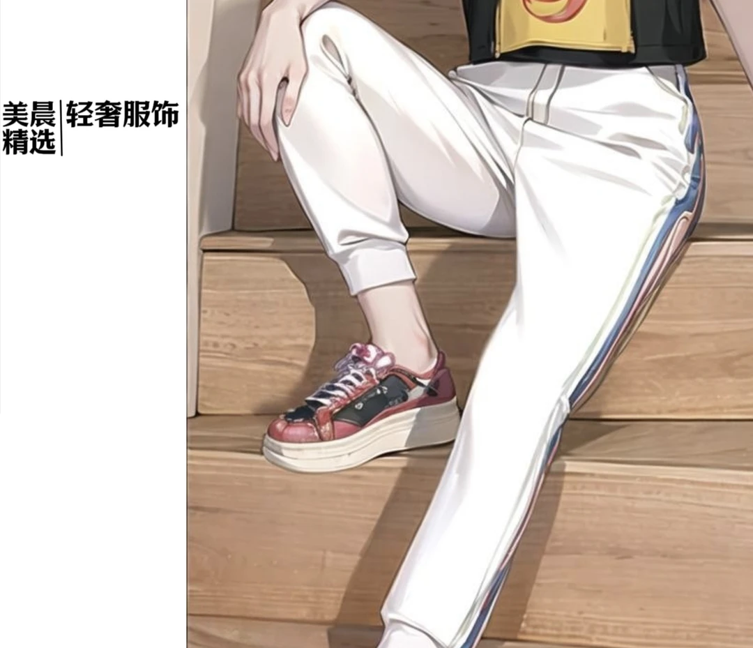 【MCHEN]新款百搭显瘦女式卫裤-03