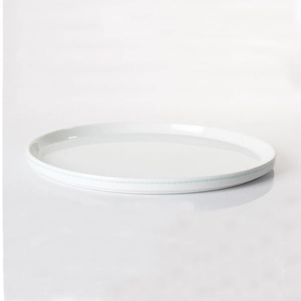 【FL家】24CM  大号浅盘杯垫壶承 几何系列