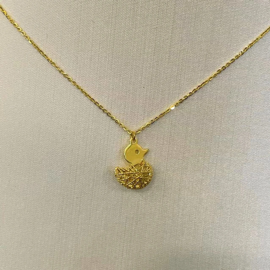 足金999小天鹅套链