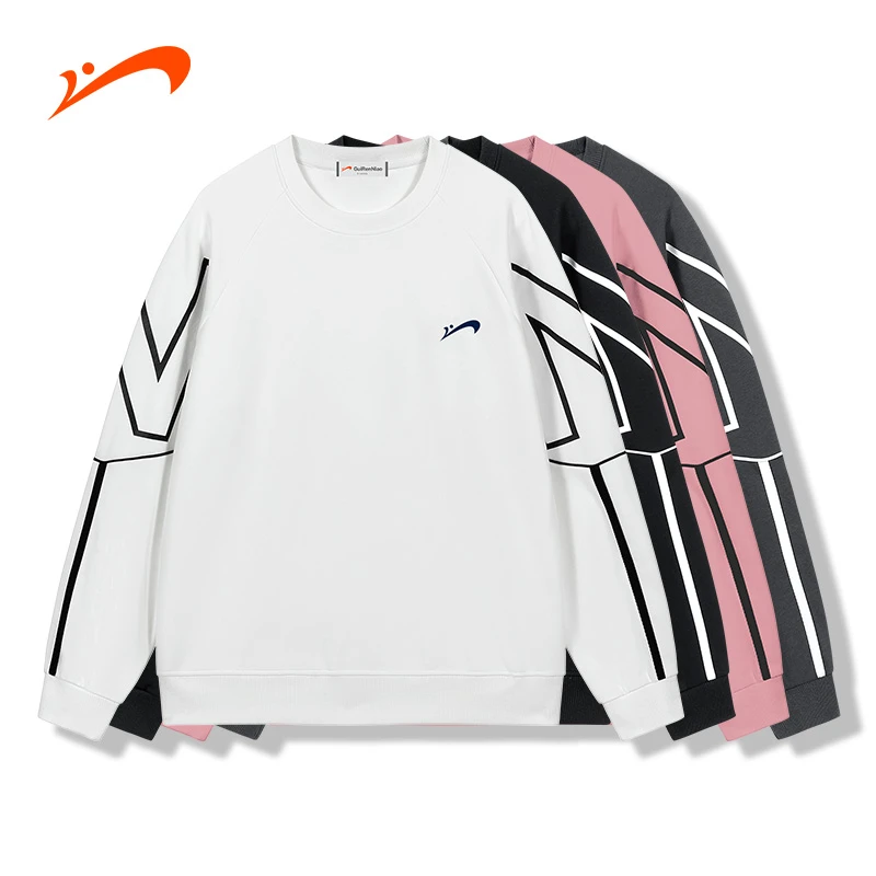 贵人鸟春秋新款卫衣男2024年情侣款休闲上衣女运动百搭套头潮流