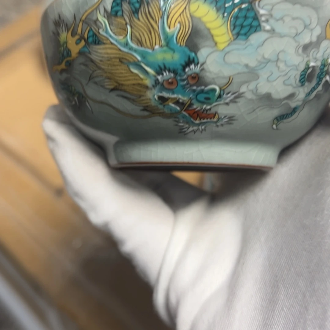 【闪购商品】陶瓷青龙普洱杯