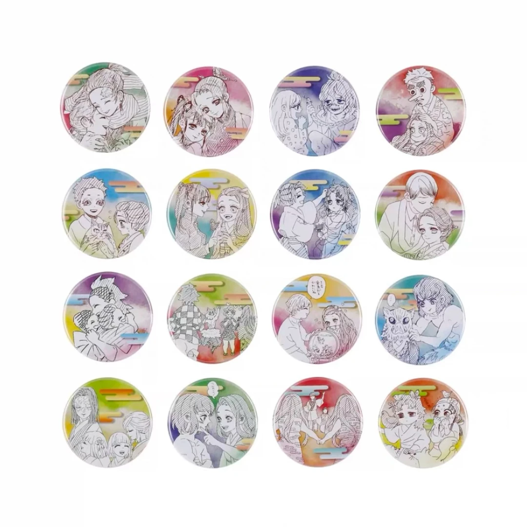 【代拆/正版日谷】国现盲抽 鬼灭之刃原画展 子供吧唧