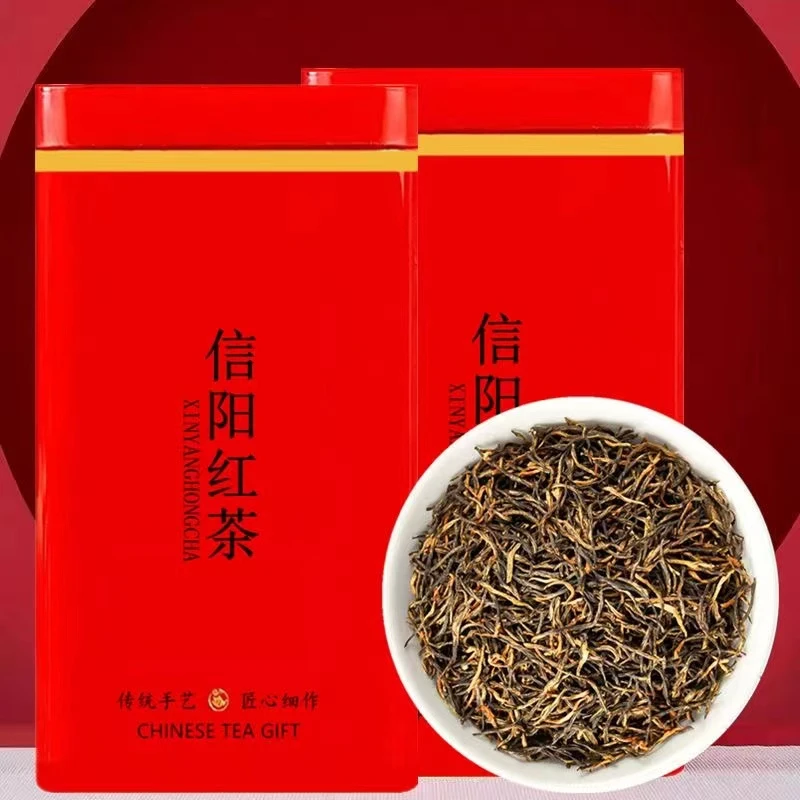 谭河红茶叶信阳红茶自产自销绿茶250g蜜香花果香小种毛尖好茶品质