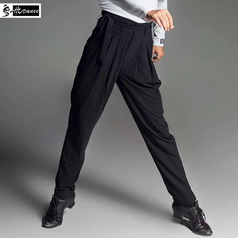 皇朝舞蹈拉丁舞服新款男士舞裤长裤 AN8001