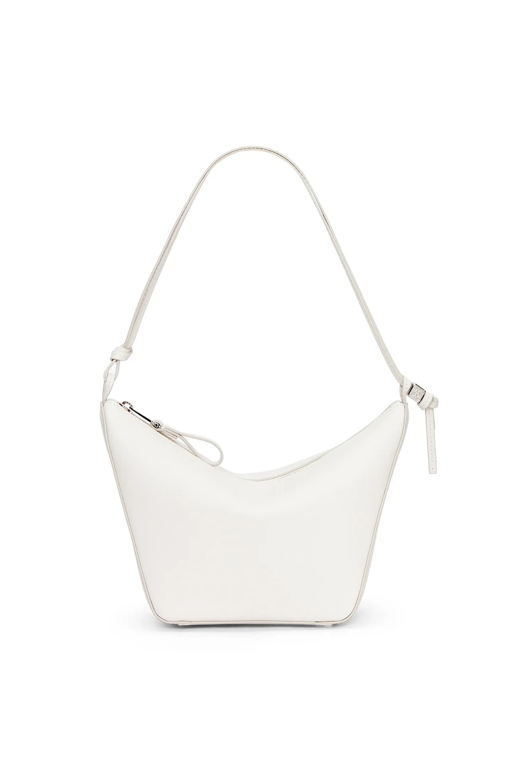 全新未使用 LOEWE/罗意威 迷你经典牛皮革 Hammock Hobo 手袋