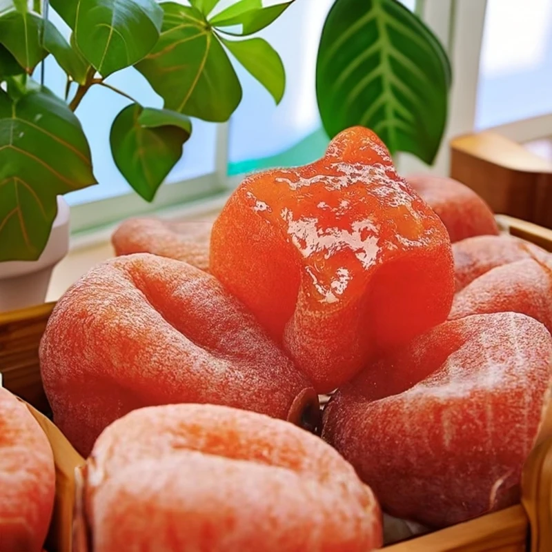 【当季新货】广西流心柿饼特产精选独立包装吊柿饼香甜软糯冷冻保存