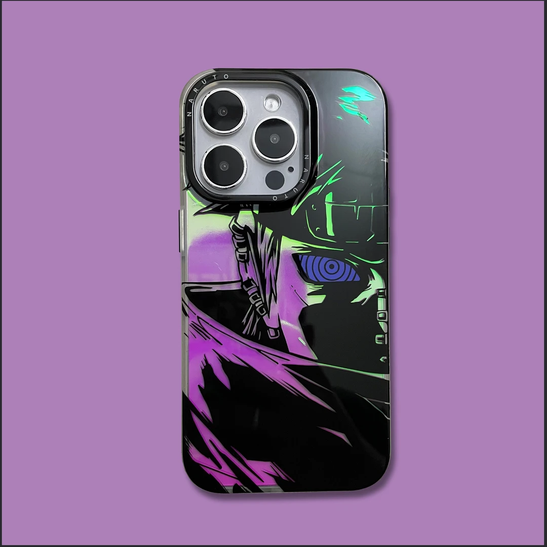 火影忍者天道佩恩卡卡西适用苹果14pro手机壳带土13光面防摔12硬