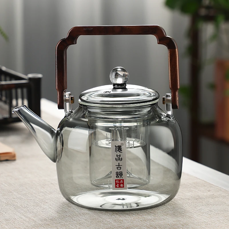 亿品古韵大容量煮茶器喷淋式加厚耐高温家用过滤电陶炉烧水壶