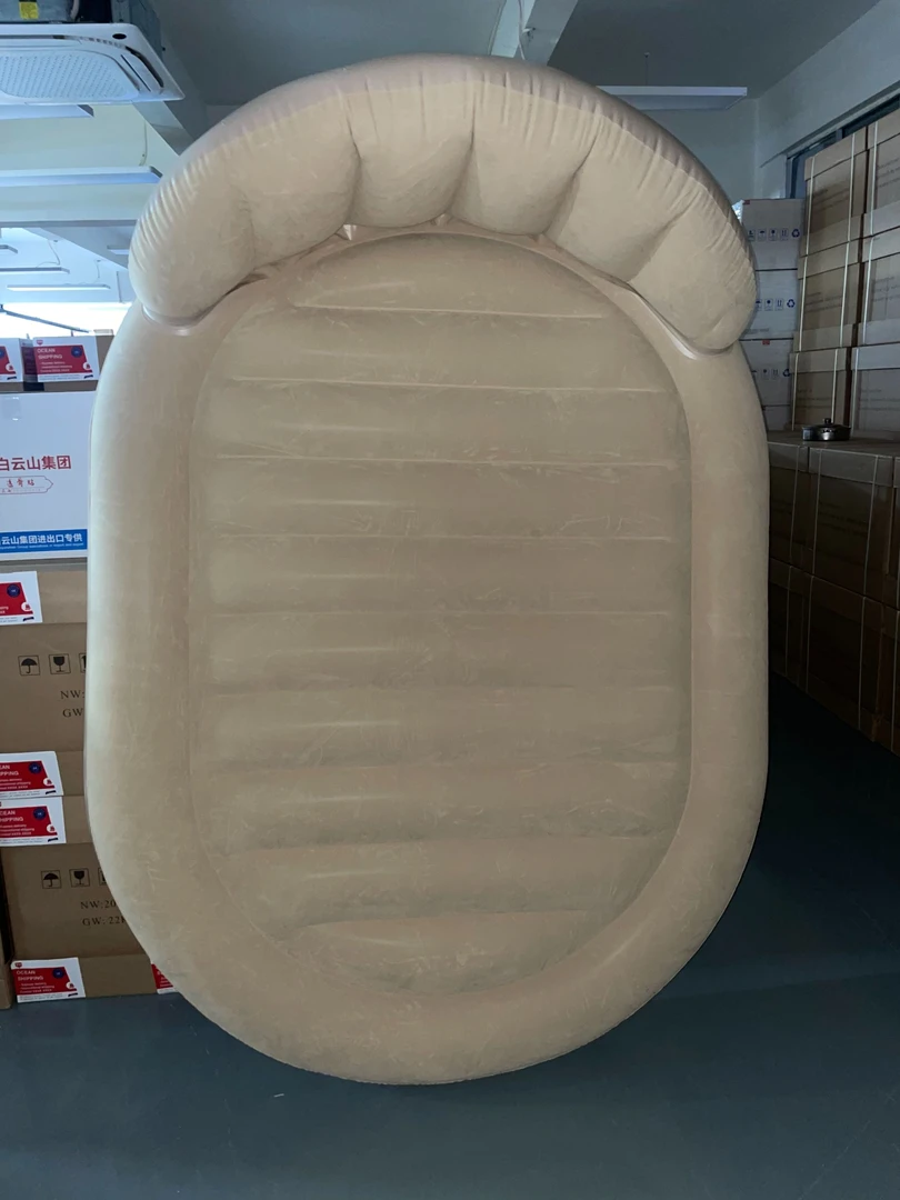 巨无霸big充气床垫超大家用懒人户外露营折叠便携-颜色款式随机y