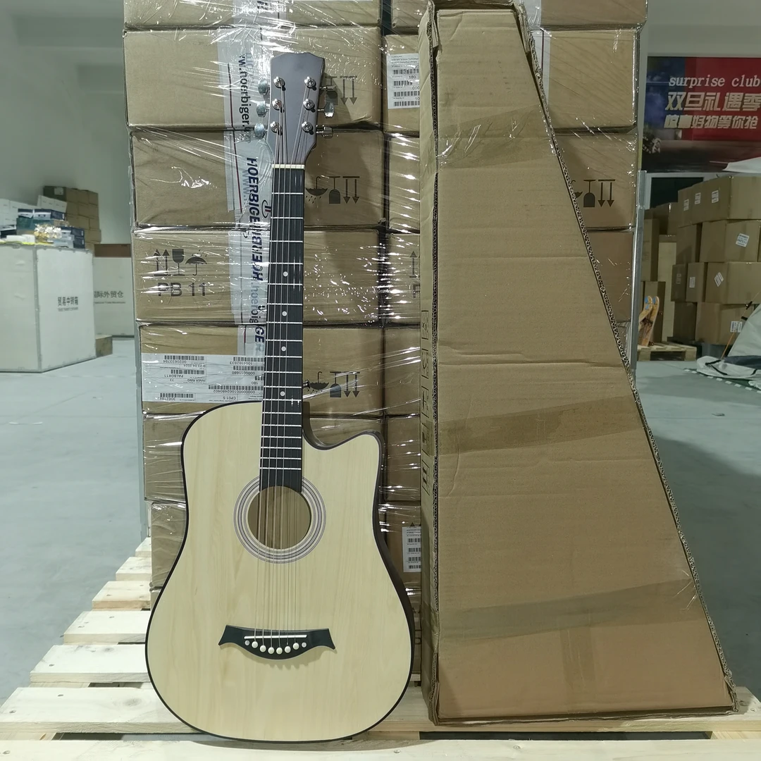 吉他初学者练习民谣木吉他HG