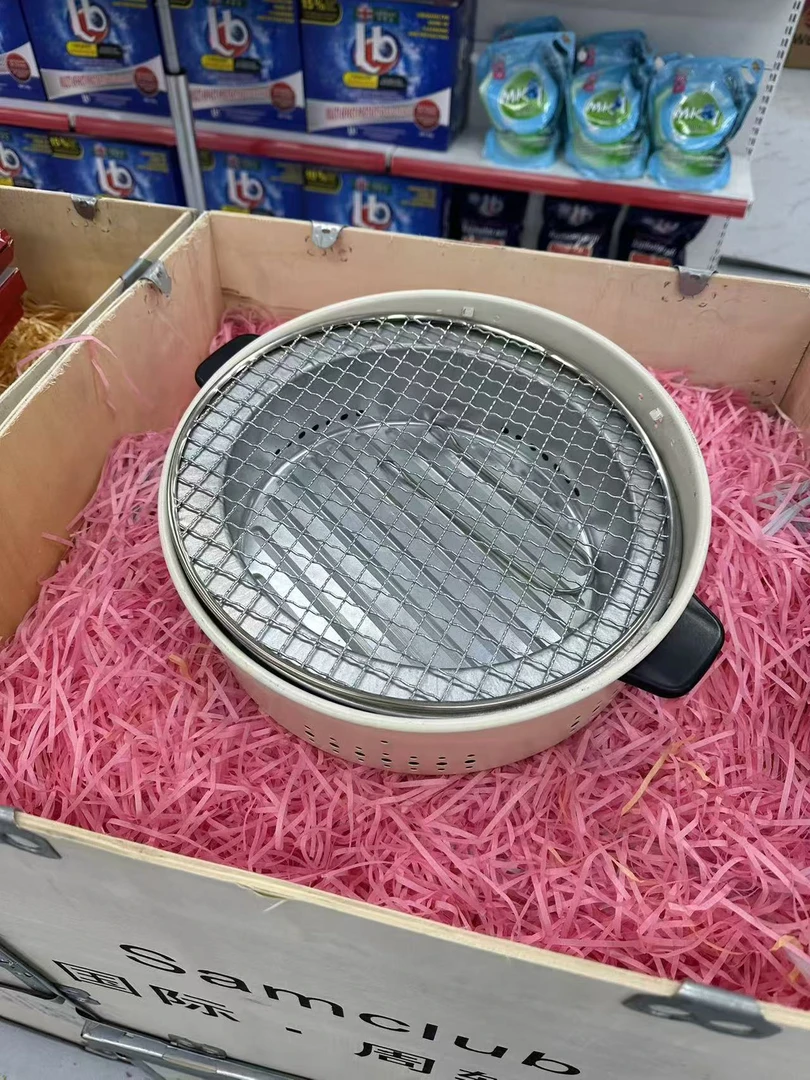 围炉烧烤煮茶家用室内烧烤架新款碳烤炉多功能套装sese