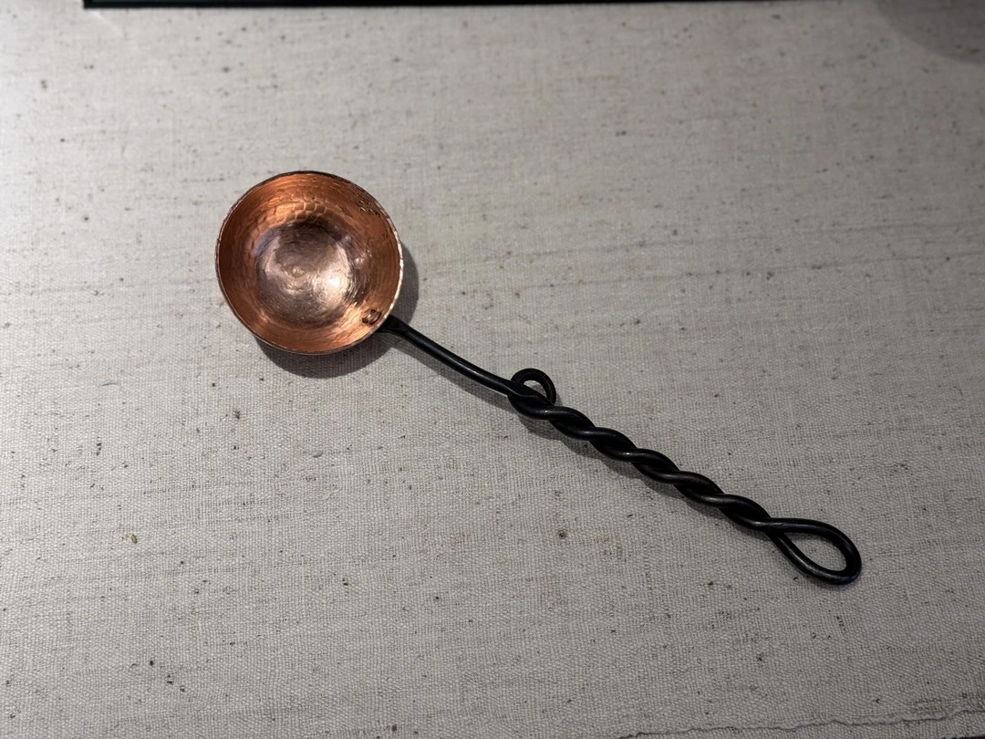 铜茶勺，纯手工茶道精致