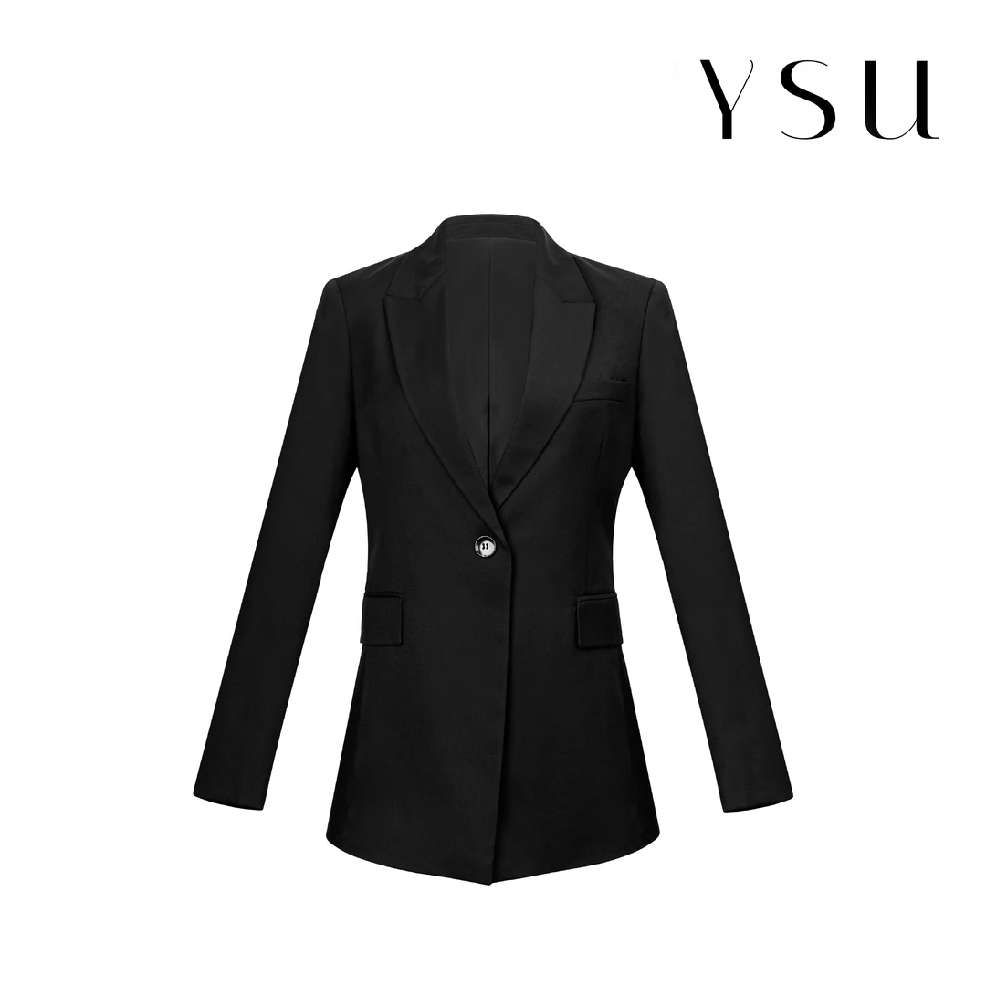 YSU【余书】设计师时尚简约高级气质女士修身显瘦西装外套C5068