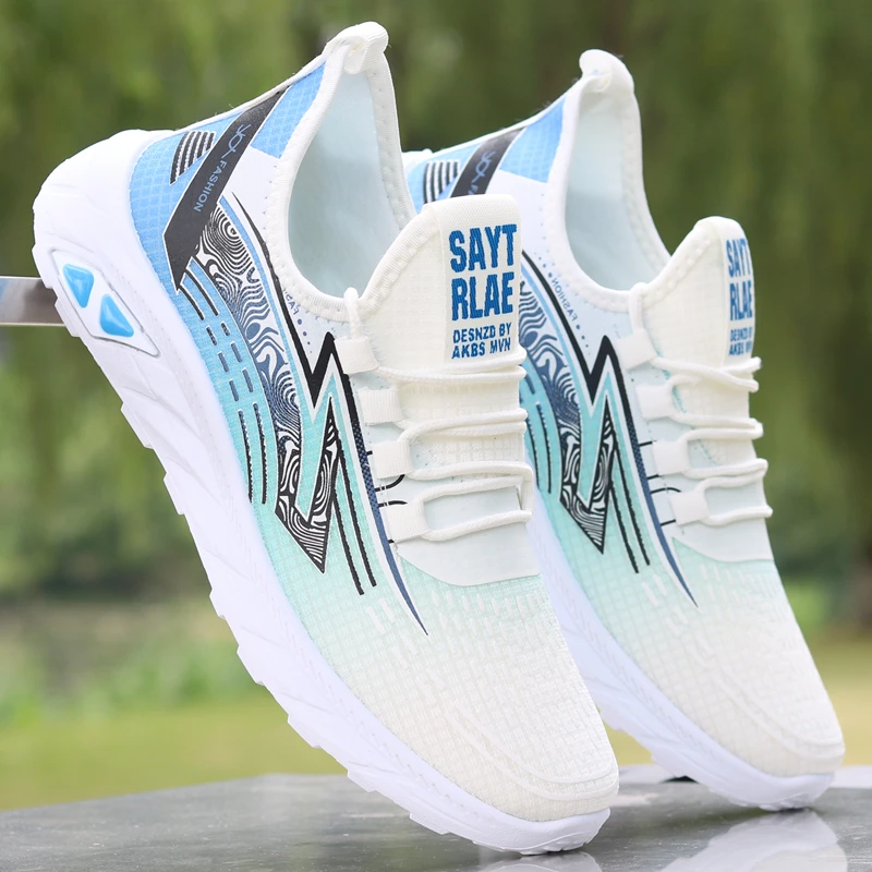 鞋子新款男鞋夏季网鞋透气网面运动鞋跑步休闲鞋软底轻便学生潮鞋