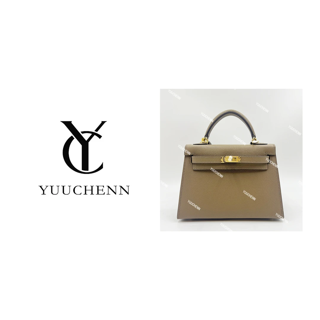 YUUCHENN/22cm原创设计高定真皮包 HH3449