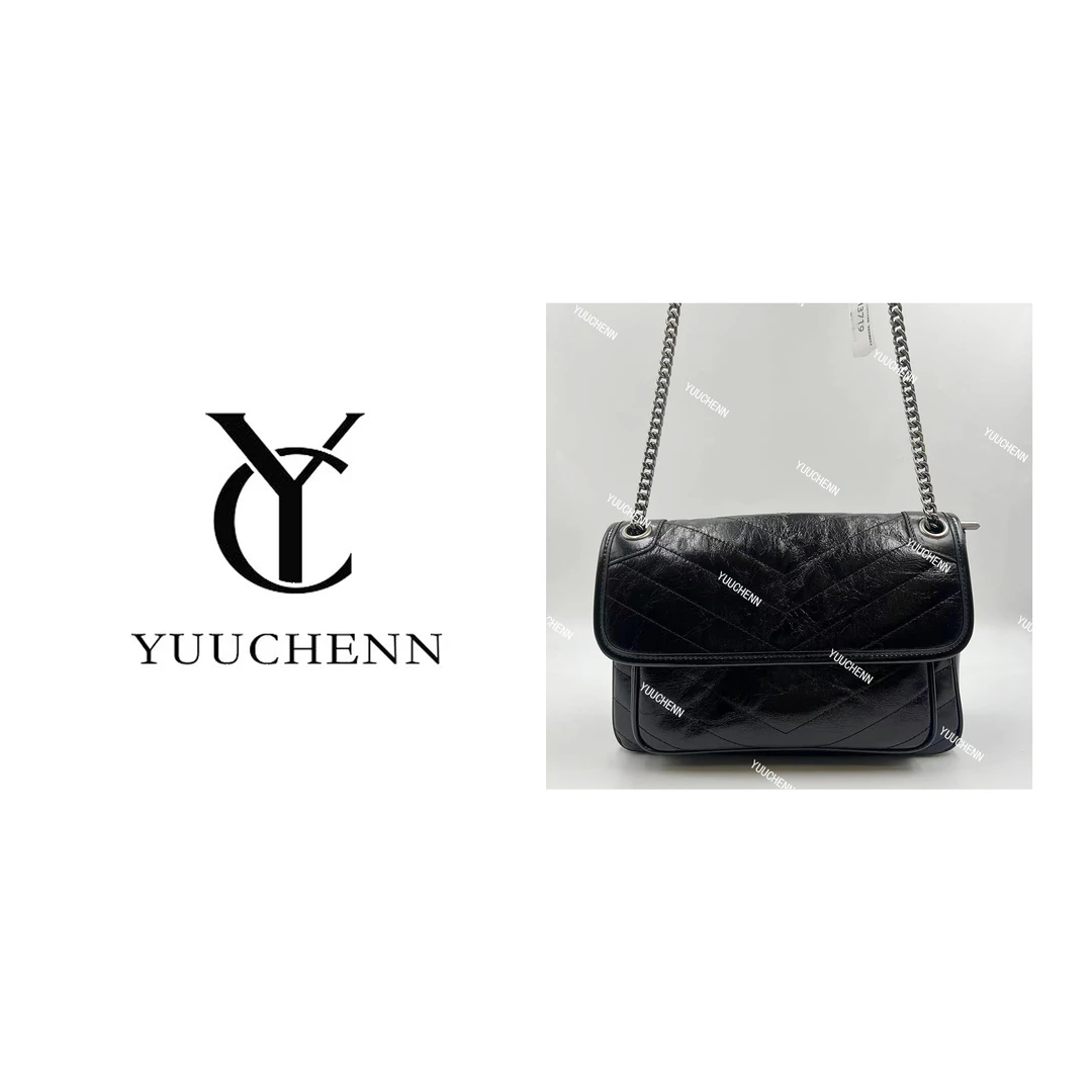YUUCHENN/28cm原创设计高定真皮包 HH3719