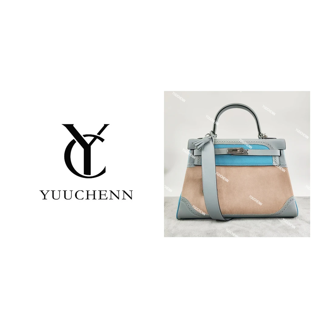 YUUCHENN/32cm原创设计高定真皮包 HH4519