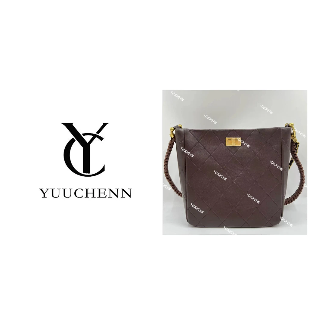 YUUCHENN/24cm原创设计高定真皮包 HH3694