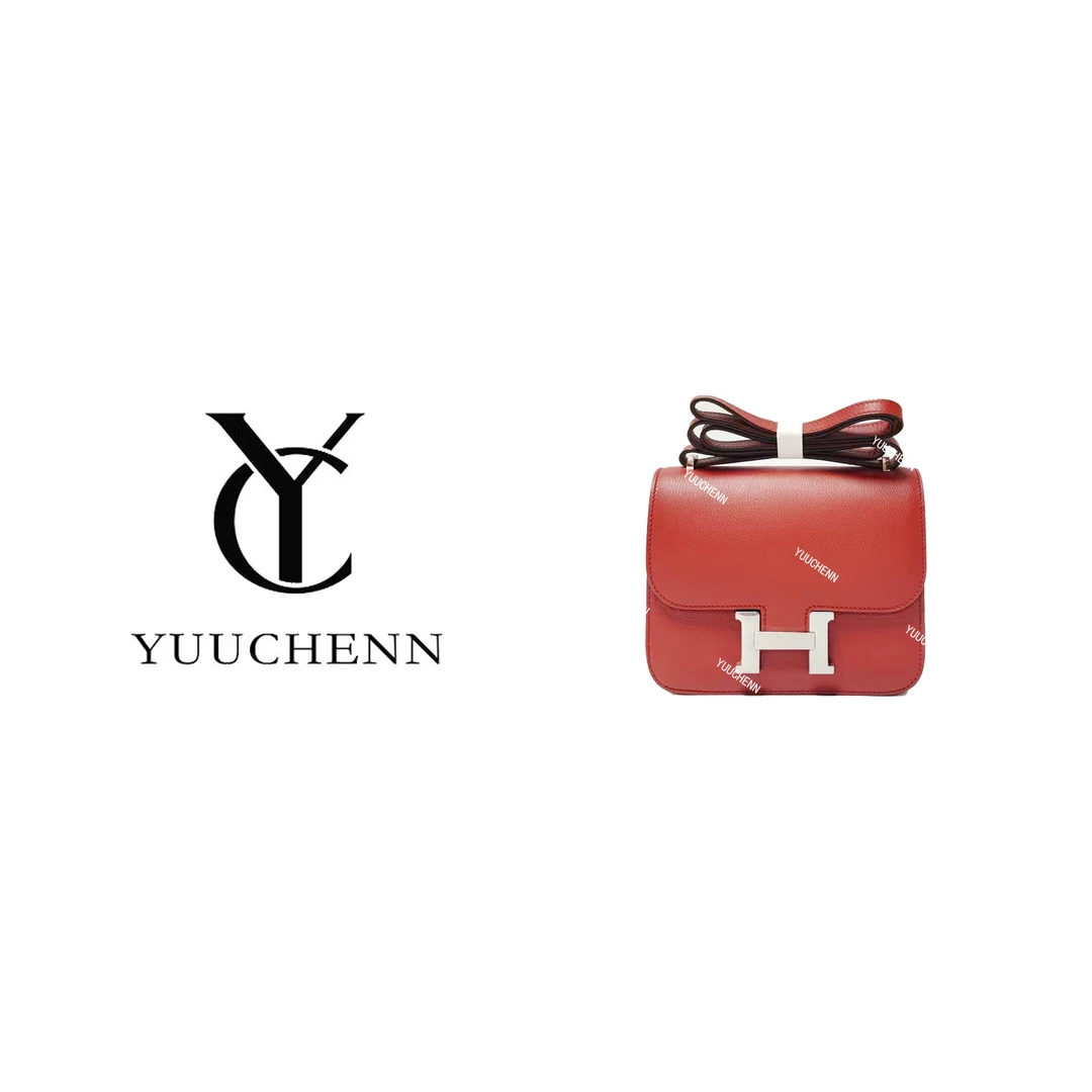 YUUCHENN 【手工定制】“中古康康”/19cm原创设计高定真皮包 HH2