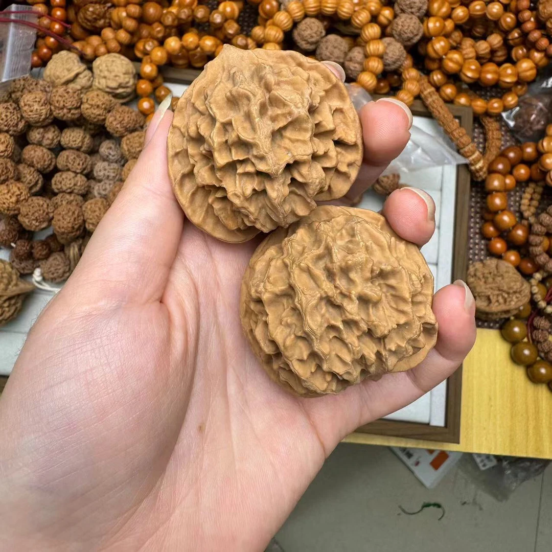 原生态核桃满天星45-47mm左右精品文玩核桃