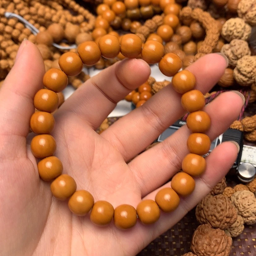 老型极限弧10mm左右猴头核桃手串光珠（微返油黑点介意勿拍）