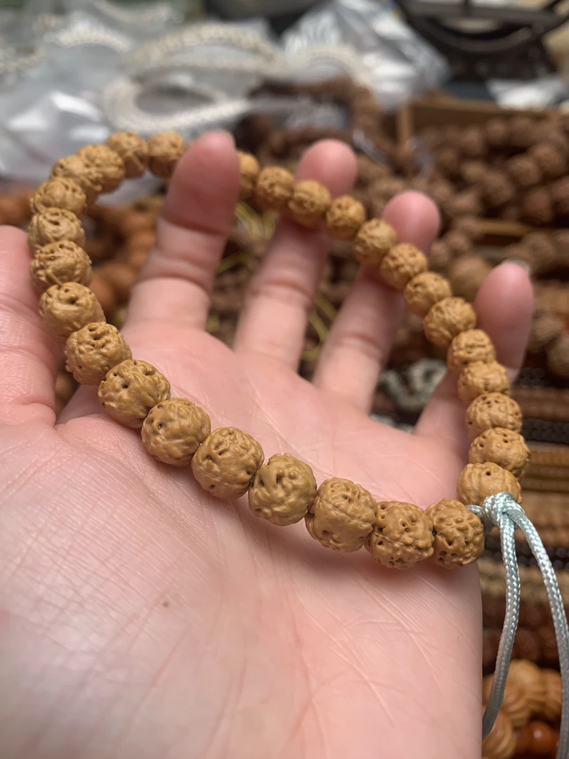 （原桩佛手手持10mm）五爪金龙肉包子金刚菩提单圈