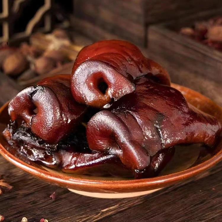 腊猪拱嘴腊味四川特产烟熏农家腌制猪鼻子腊肠腊肉