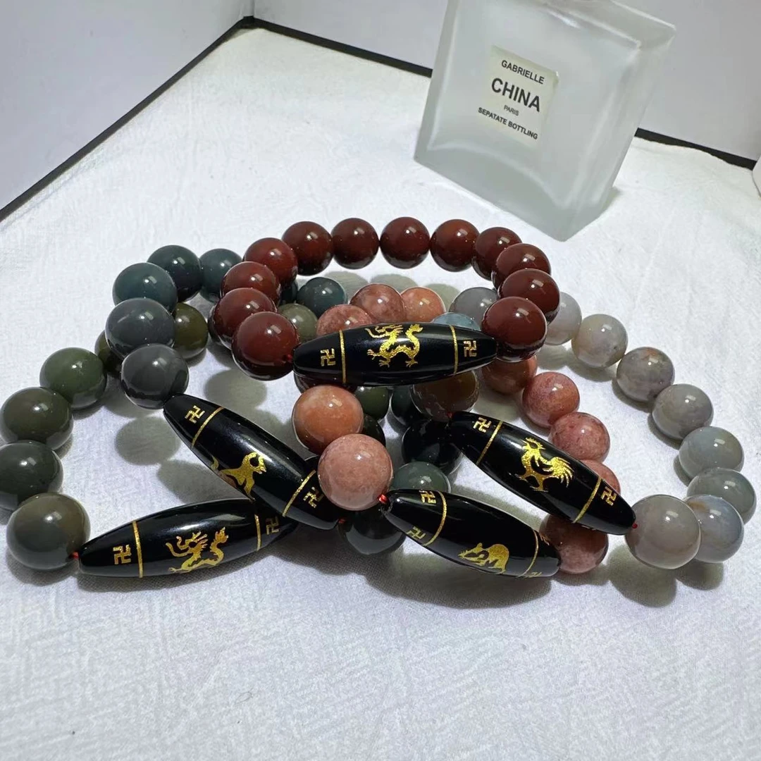 925银莫桑石手链 （老银工厂店） G1精品十二生肖手串