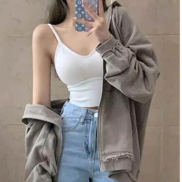 国风秋冬打底显瘦百搭休闲ins外穿运动薄款韩版设计感时髦上衣潮