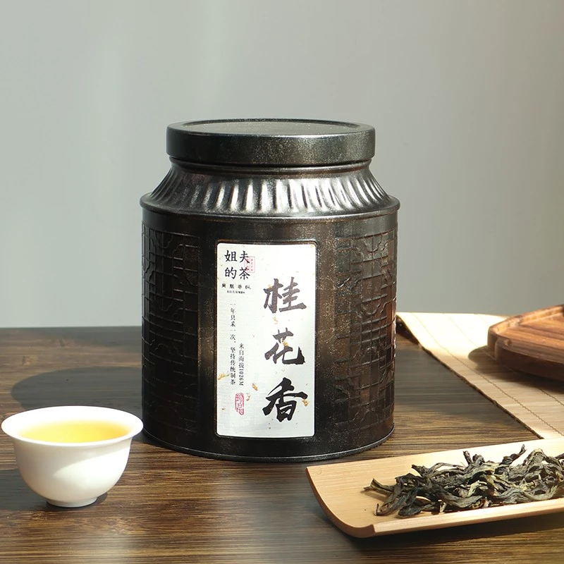 【桂花香】潮州凤凰单丛乌岽高山凤凰单枞乌龙茶单纵茶叶