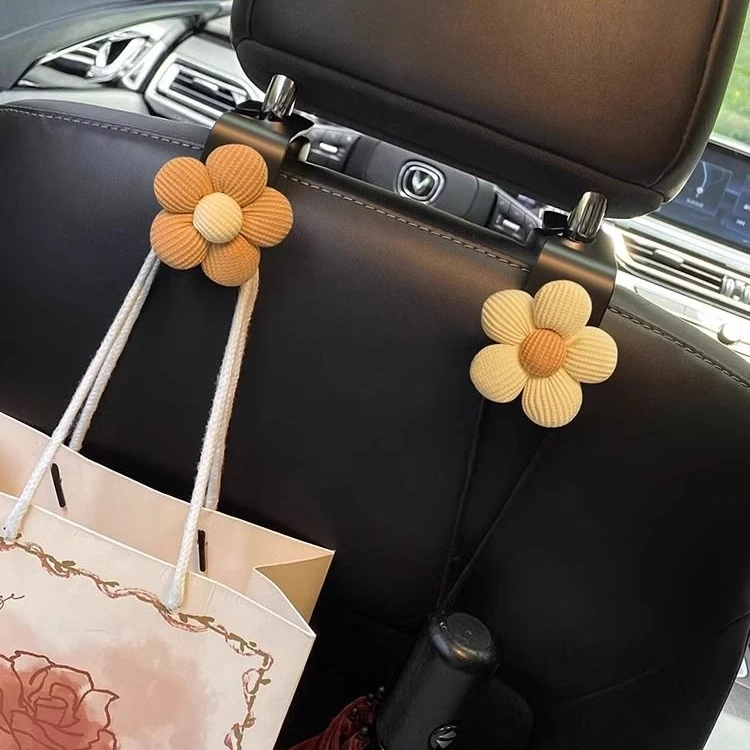 汽车挂钩椅背后排女士隐藏车载用品可爱网红必备车内神器多功能