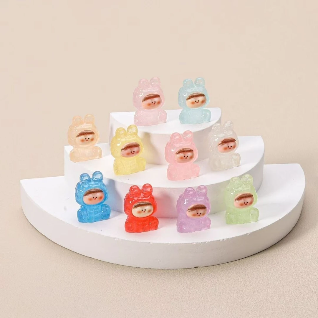 3.3cm中号夜光李四树脂摆件