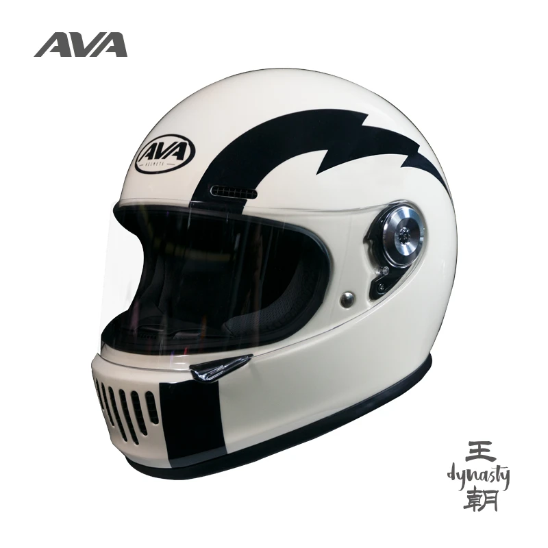【摩托范】AVA摩托车头盔DYNASTY王朝国潮全盔玻璃纤维四季通用