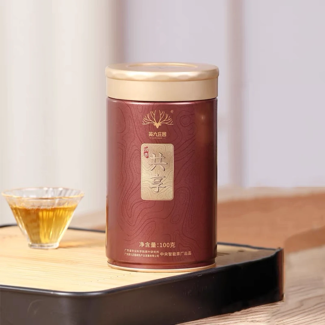 英九庄园共享 英红九号 头春茶 红茶茶叶送礼送长辈英德特产100g