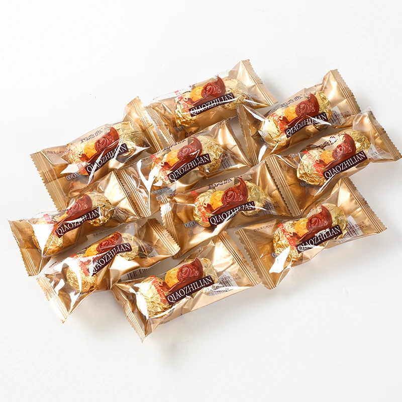 巧之恋金沙球巧克力休闲零食婚礼威化夹心散装10条/20粒