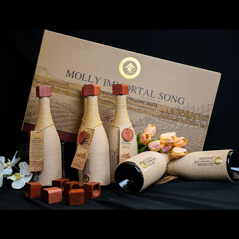 【酒水节】木妮仙歌古堡 老藤珍藏15度干红葡萄酒750ml六支