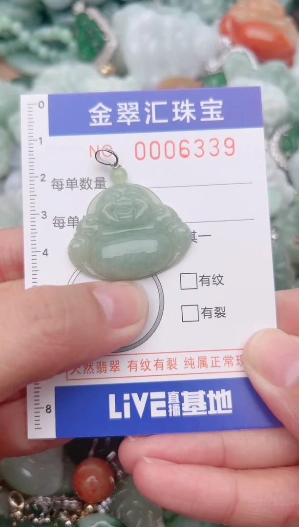 【闪购商品】翡翠颈饰未镶嵌6339.......1