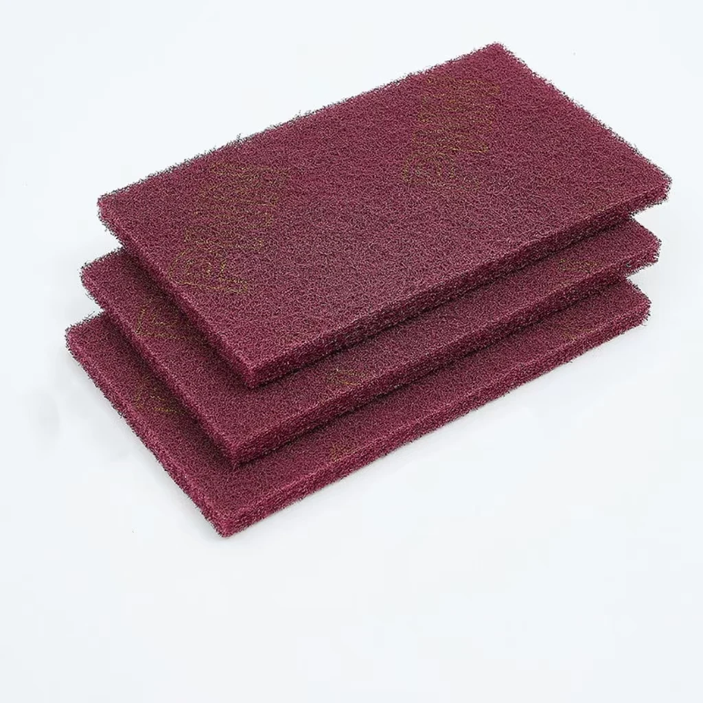 加厚工业百洁布拉丝布金刚砂刷锅神器厨房不锈钢铁板烧除锈去污